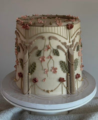 Vintage cake Haute gamme tons beiges