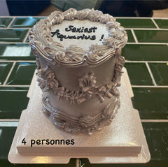 Glitter Cake.(Cerises non incluses)