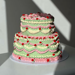 Vintage Cake 2 étages