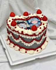 Vintage Cake photo comestible